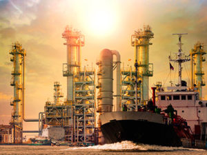 Marine LNG terminal