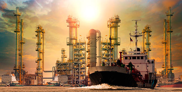 Marine LNG terminal